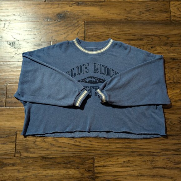 American Eagle graphic sweatshirt blue size large - Picture 16 of 16